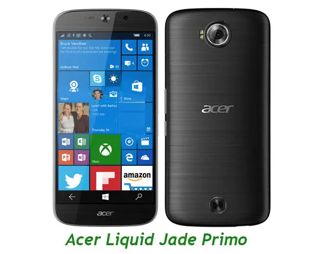 Acer Jade Primo Windows 10 Mobile Image