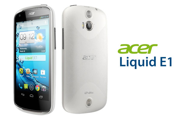  Acer officially announced the smart phone Liquid E1 - Release date and Price