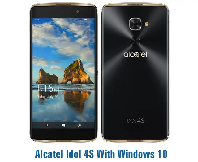 Alcatel Idol 4S With Windows 10 Image