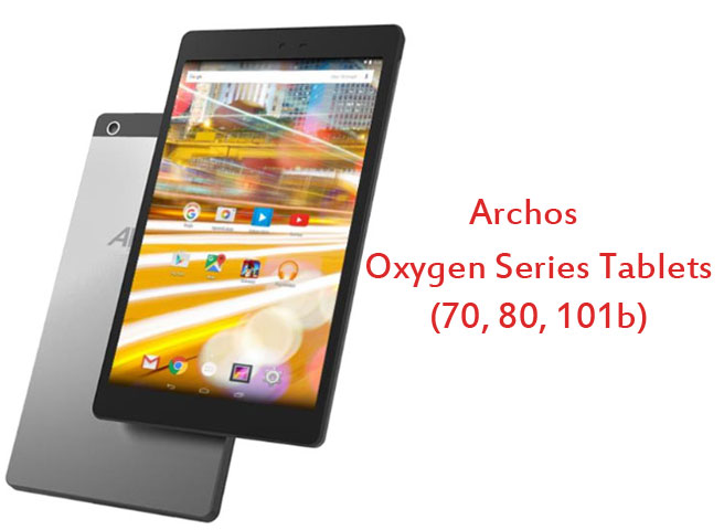 Archos Oxygen Tablets Image