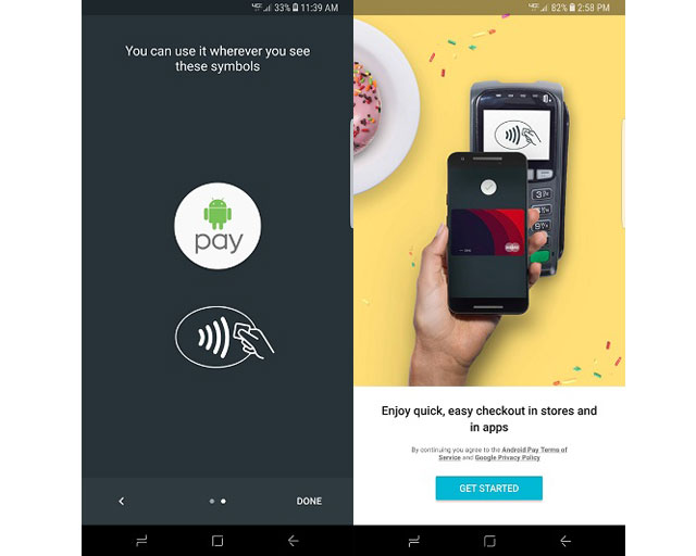 S8 and S8+ Android Pay Update