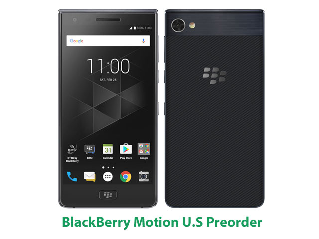 BlackBerry Motion For USA 