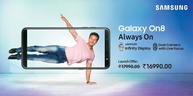 Galaxy On8 (2018) Price In India