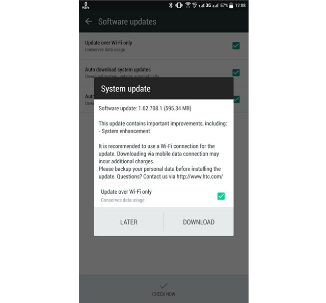 HTC U Ultra New Software Update