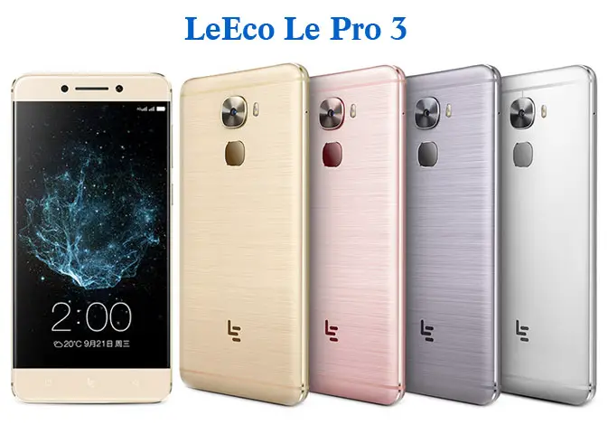 LeEco Le Pro 3 Colors