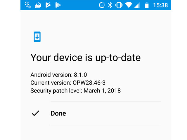 Moto X4 Android One Oreo 8.1 Update