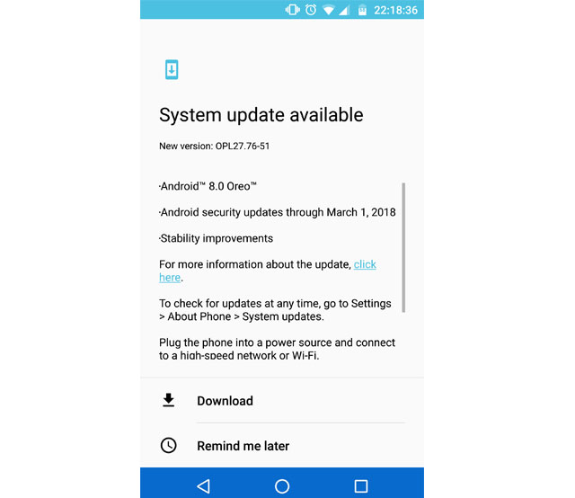 Moto Z Android Oreo Update Europe