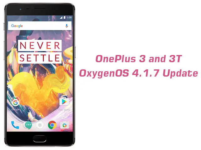 August Security Update OnePlus 3 and 3T