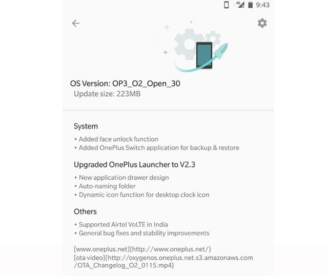 OnePlus 3/3T Oreo Based Open Beta Update