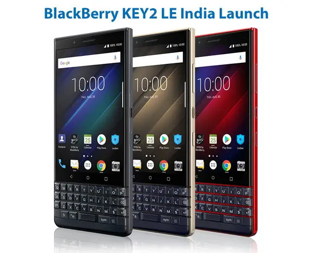 BlackBerry Key2 LE India Launch