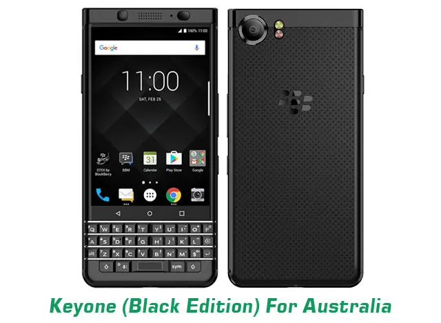 BB Keyone Black Edition Australia Launch