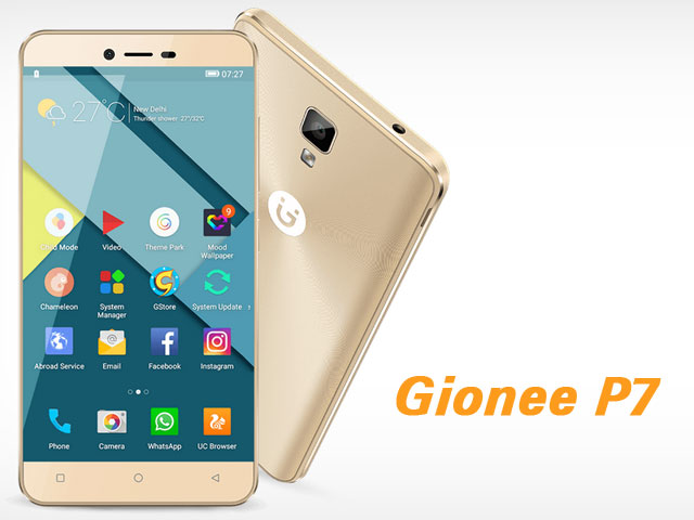 Gionee P7 Launch in India