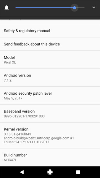 Google Pixel & Nexus Devices May 2017 Security Patch