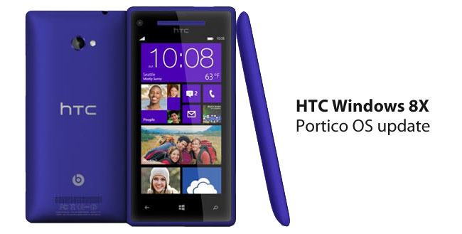 T-Mobile HTC 8X getting Portico OS update USA