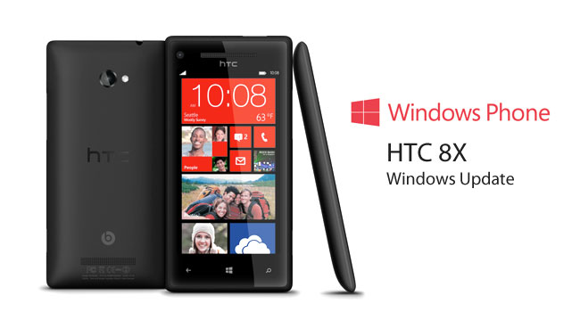 Microsoft Brings First Update to HTC 8X Windows phone