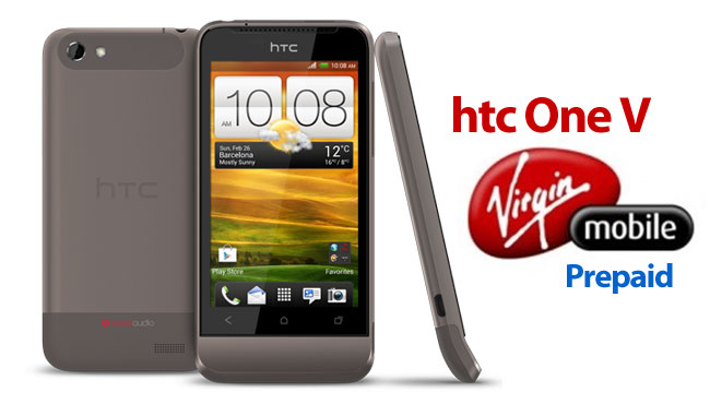 HTC One V Prepaid Virgin Mobile Price on Deal 