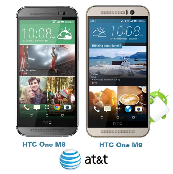 HTC One M8 and One M9 Marshmallow