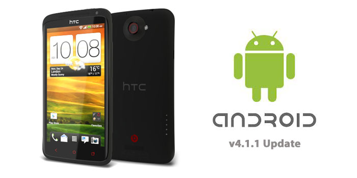 AT&T HTC one X Jelly bean update rolled out