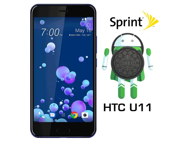 Sprint HTC U11 Android 8.0 Oreo Update