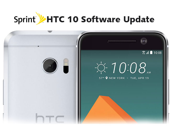 Sprint HTC 10 Software Update