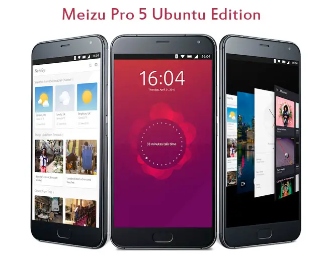 Meizu Pro 5 Ubuntu Edition
