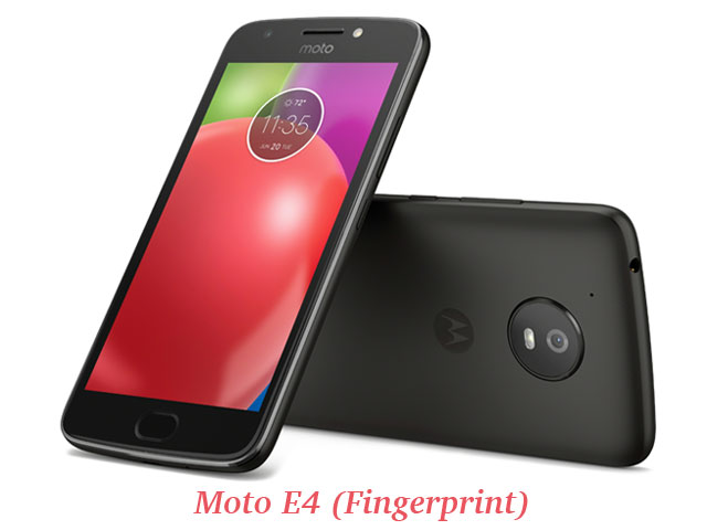 Moto E4 Fingerprint Model