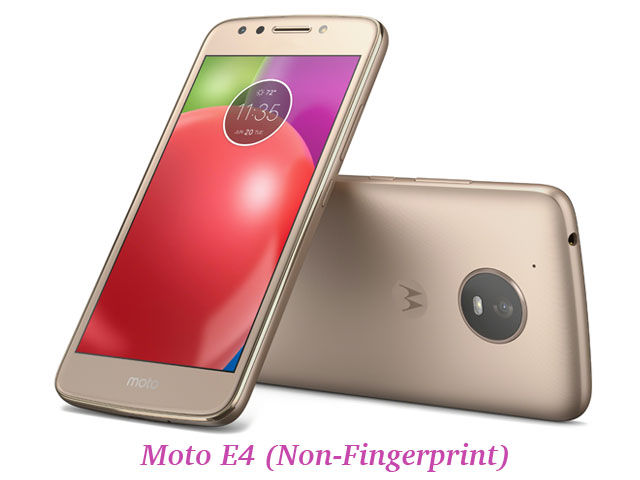 Moto E4 Non-Fingerprint Model