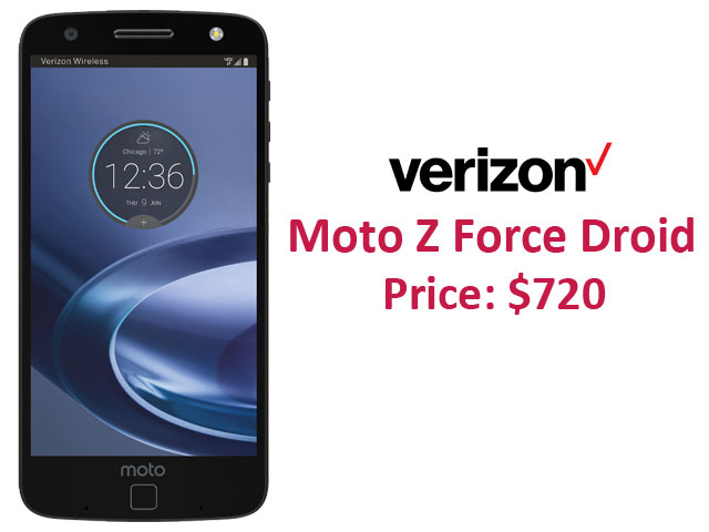 Moto Z Force Droid For Verizon Wireless