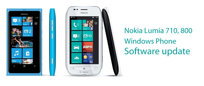 Nokia Lumia 710 and Lumia 800 Windows Software Update