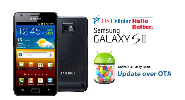 US Cellular Samsung Galaxy S2 Android Ice Cream Sandwich Update finally rolled out