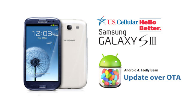 US Cellular Galaxy S3 Jelly Bean update will be available on December 21 2012