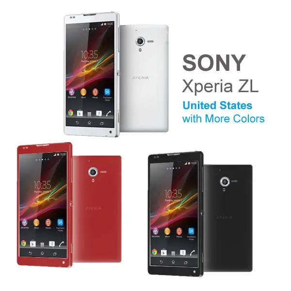 Sony Xperia ZL reaches US soon with new color options
