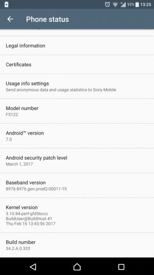 March 2017 Security Update For Sony Xperia X Series Mobiles