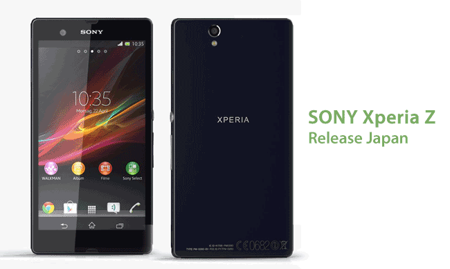 Xperia Z Japan retail stores release date and price, sales start 9th February 