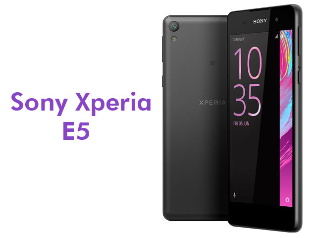 Sony Xperia E5 Image