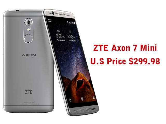 ZTE Axon 7 Mini Unlocked Preorder USA